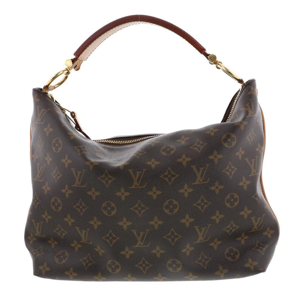 LOUIS VUITTON Sully Bag Shoulder Messenger Monogram Brown